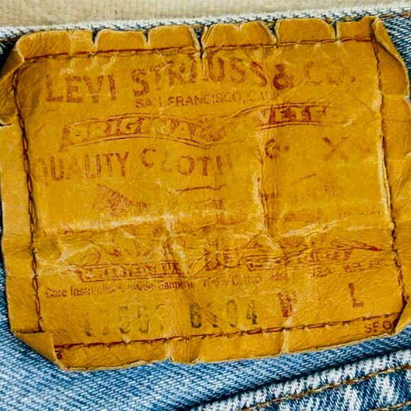 Vintage Levi's 501 Womens Size 1 22x31 100% Cotton Made In U.S.A. - Picture 6 of 14